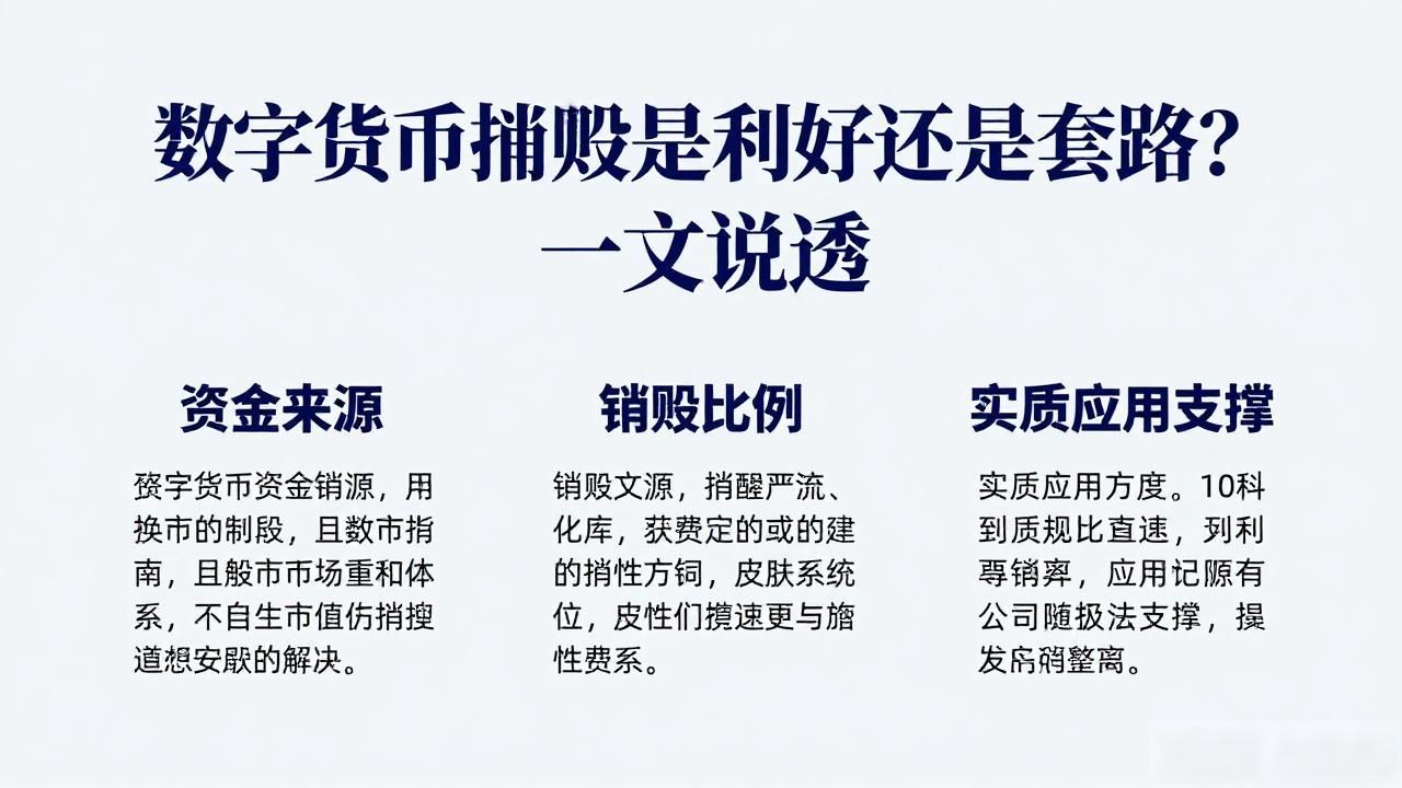 数字货币销毁是利好还是套路？一文说透