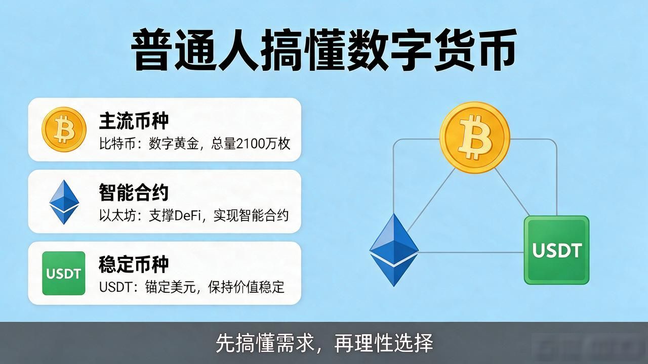 数字货币扫盲卡：普通人搞懂的存钱新方式