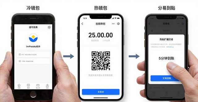 imToken冷钱包：三步实现资金自由流动