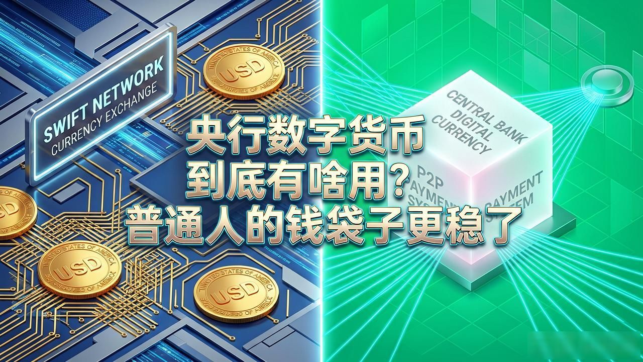 央行数字货币到底有啥用？普通人的钱袋子更稳了