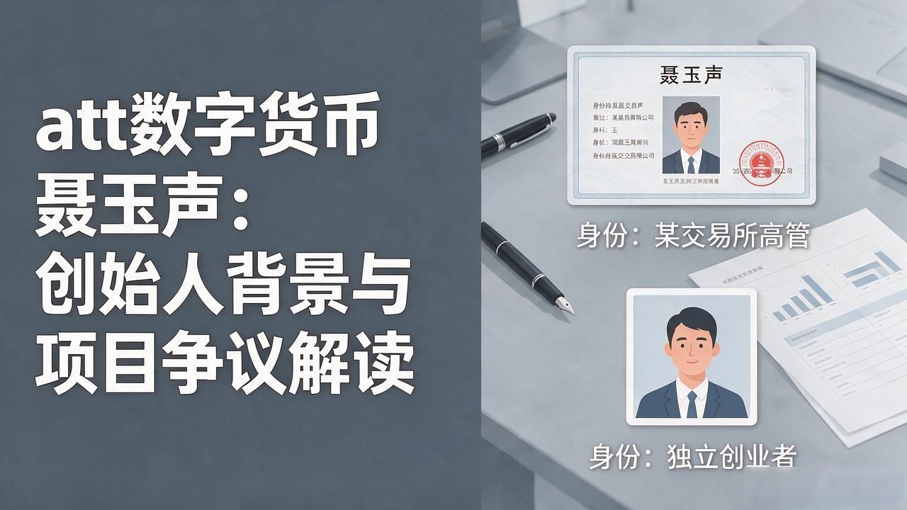 att数字货币聂玉声：创始人背景与项目争议解读