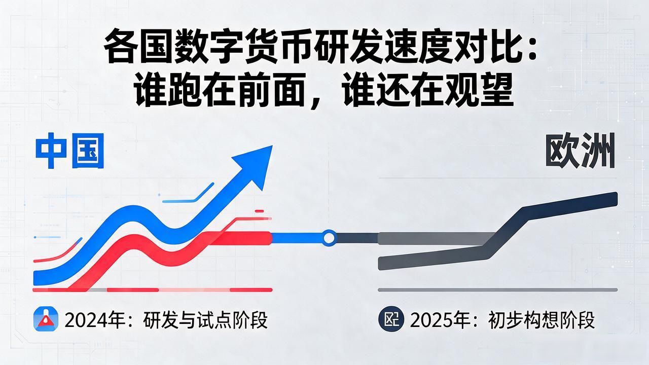 各国数字货币研发速度对比：谁跑在前面，谁还在观望