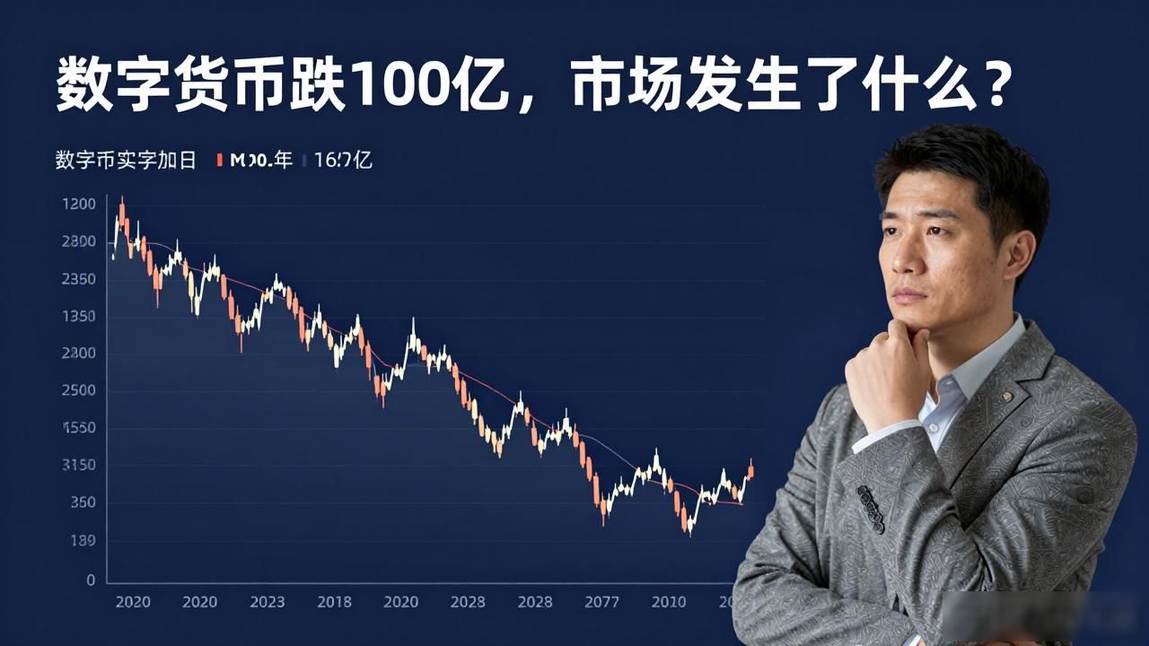 数字货币跌100亿，市场发生了什么？