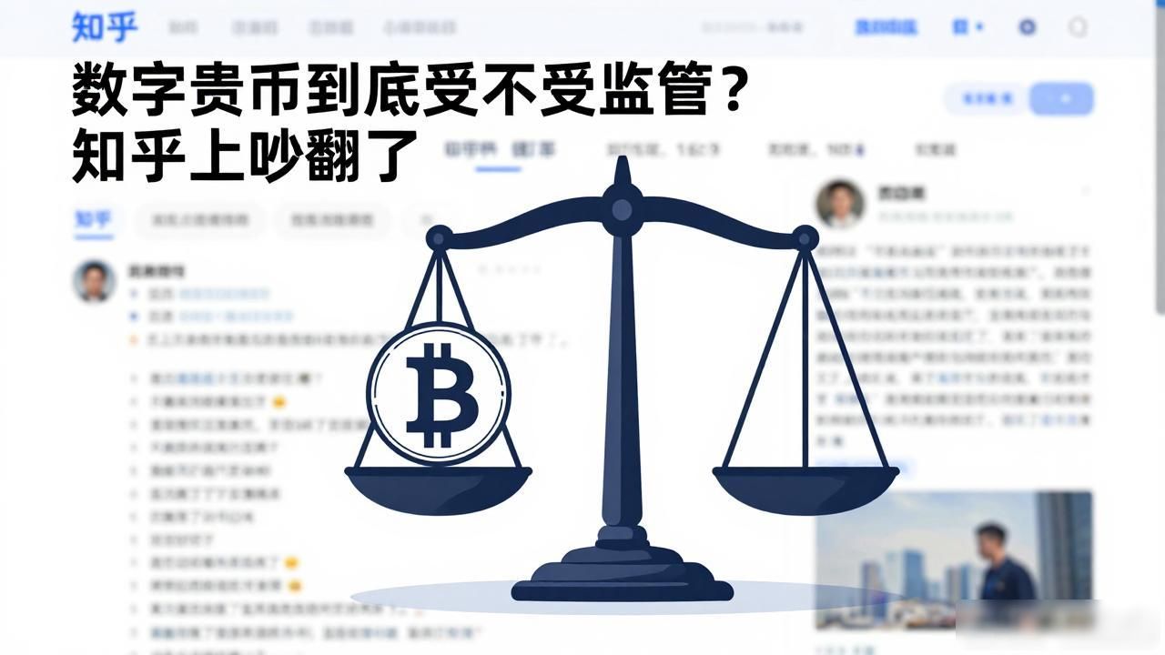 数字货币到底受不受监管？知乎上吵翻了