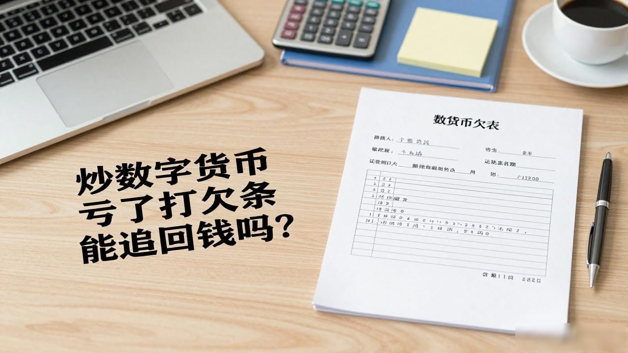 炒数字货币亏了打欠条能追回钱吗？过来人告诉你真相