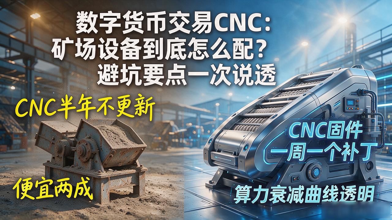数字货币交易CNC：矿场设备到底怎么配？避坑要点一次说透