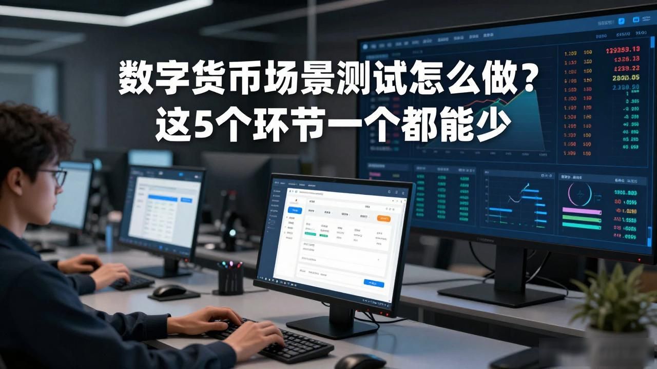 数字货币场景测试怎么做？这5个环节一个都不能少