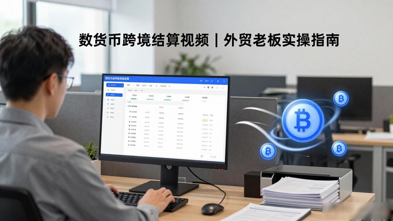数字货币跨境结算视频｜外贸老板实操指南