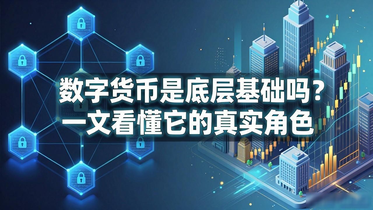 数字货币是底层基础吗？一文看懂它的真实角色