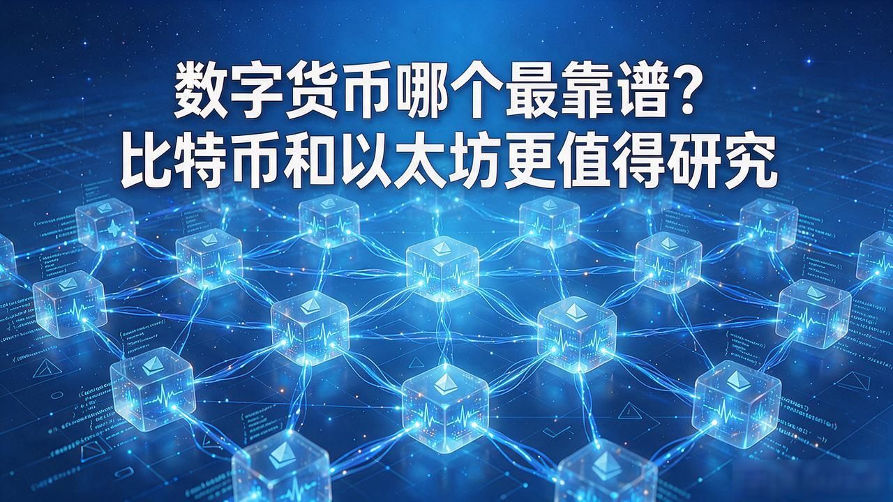 数字货币哪个最靠谱？比特币和以太坊更值得研究
