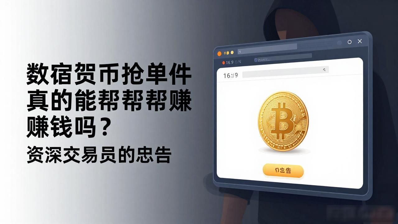 数字货币抢单软件真的能帮你赚钱吗？资深交易员的忠告