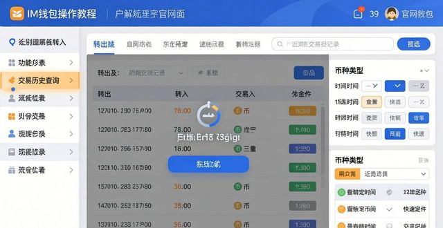 IM钱包官网查历史交易记录很简单？手把手教你完整操作方法