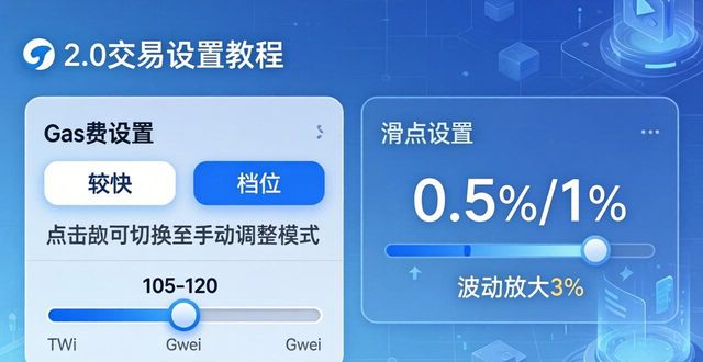 imToken 2.0交易设置三步自定义教程