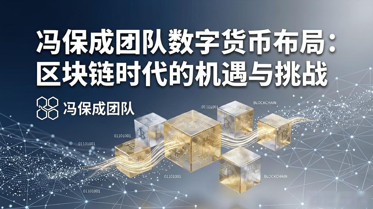 冯保成团队数字货币布局：区块链时代的机遇与挑战