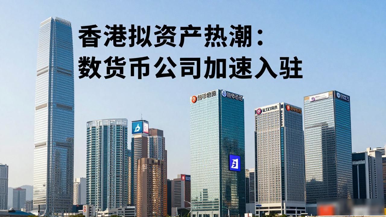 香港虚拟资产热潮：数字货币公司加速入驻