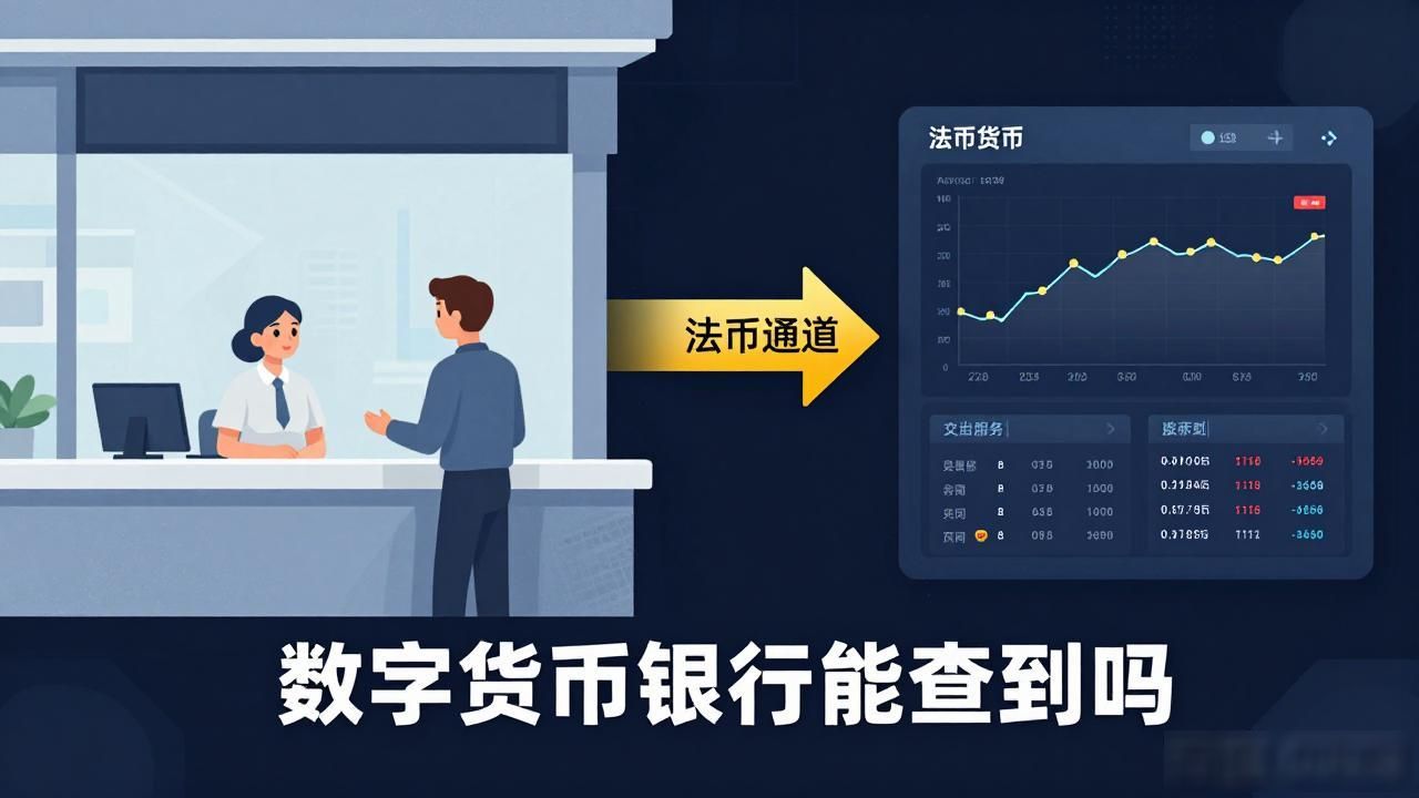 数字货币银行能查到吗