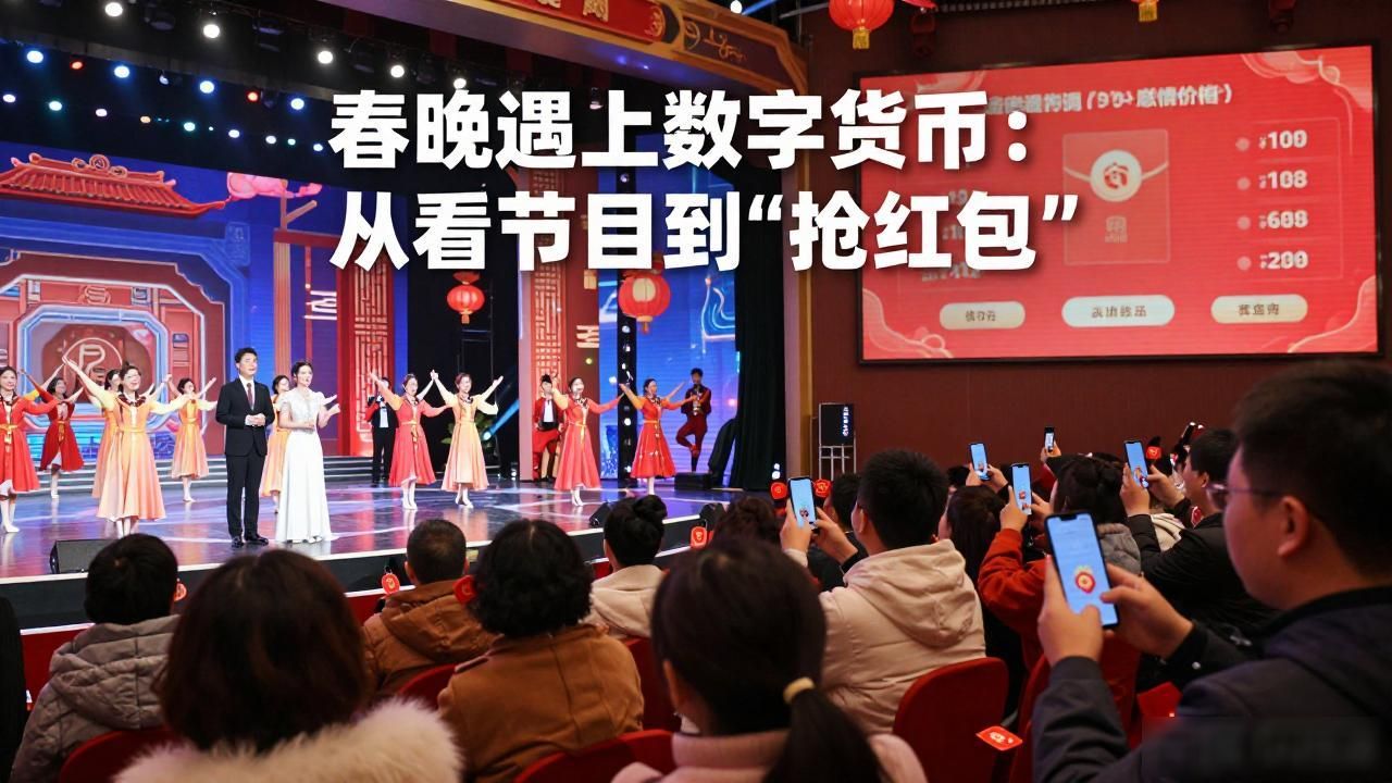 春晚遇上数字货币：从看节目到"抢红包"