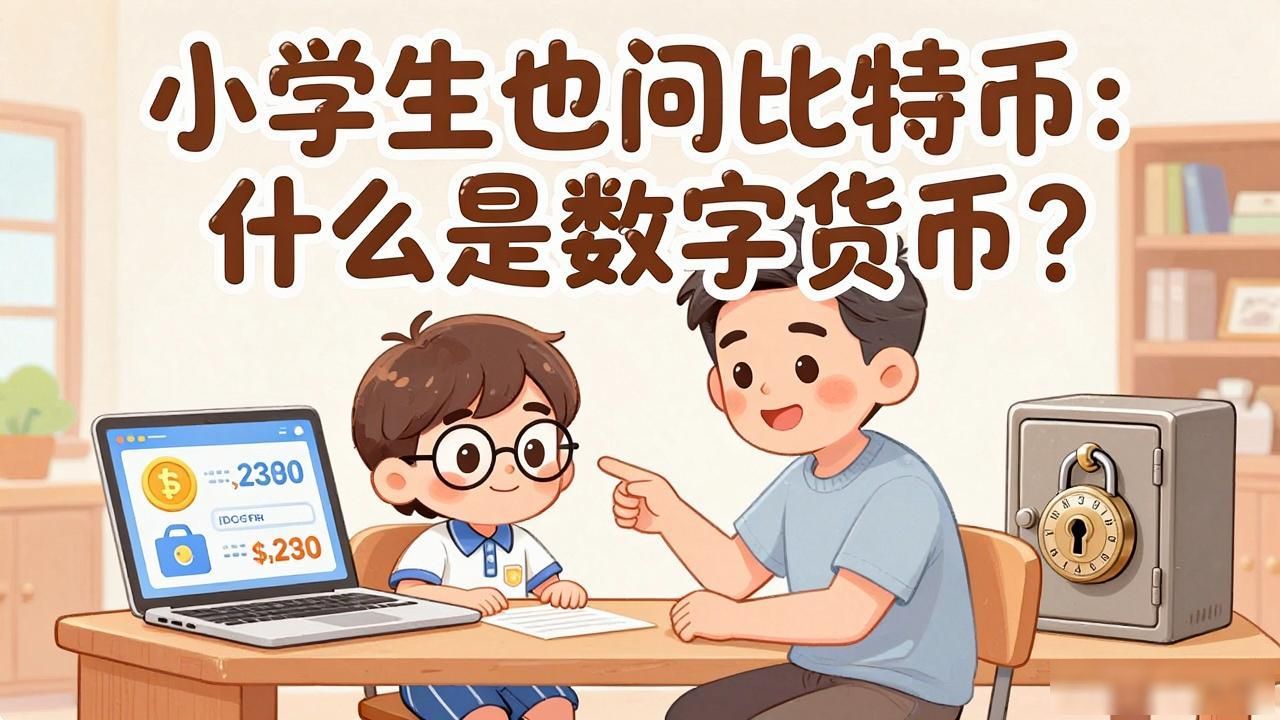 小学生也问比特币：什么是数字货币？
