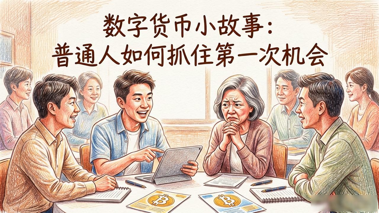 数字货币小故事：普通人如何抓住第一次机会