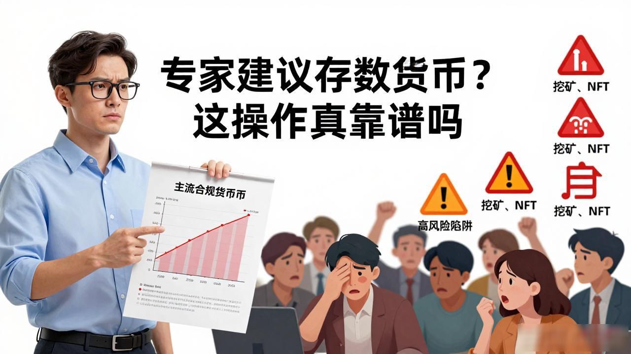 专家建议存数字货币？这操作真靠谱吗