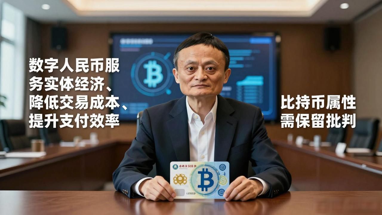 马云看数字货币：别被风口吹晕头