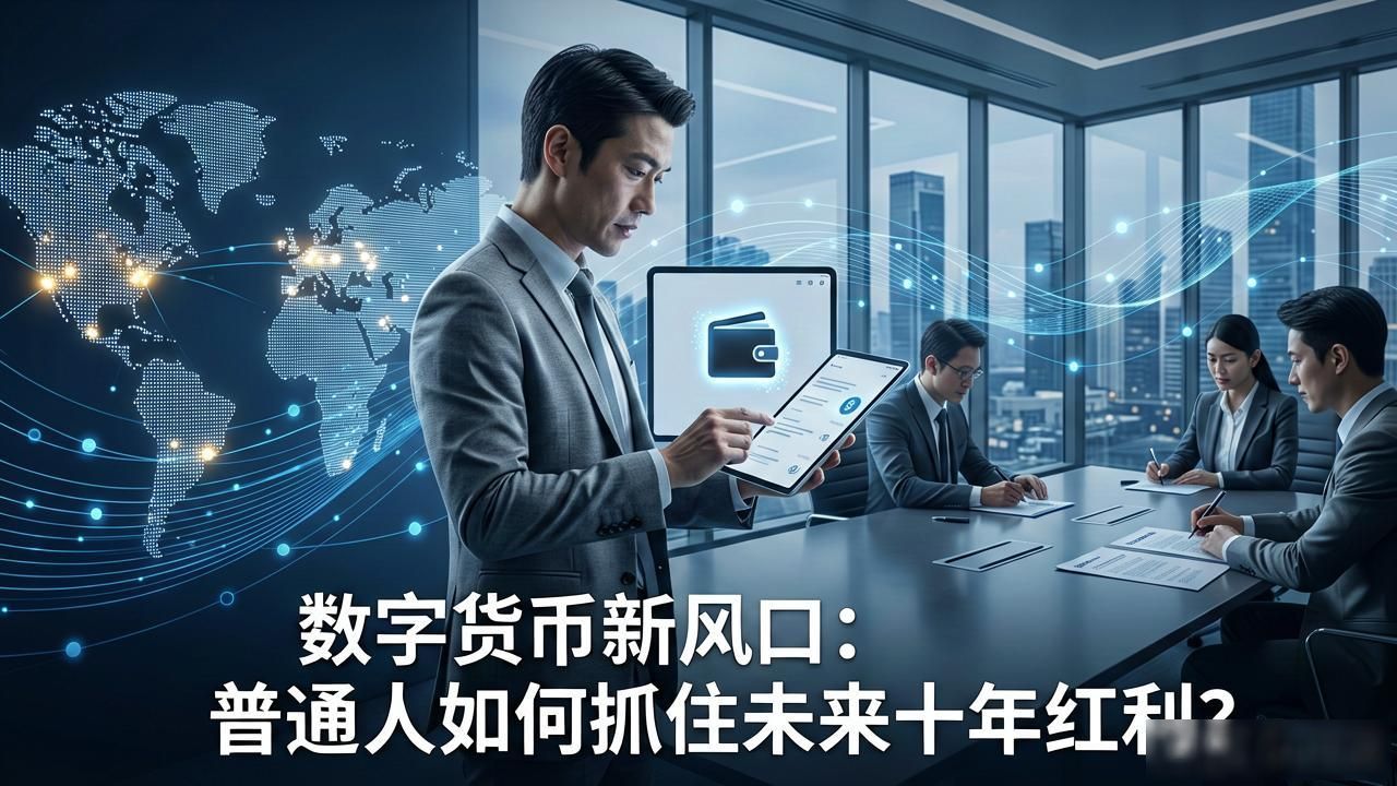 数字货币新风口：普通人如何抓住未来十年红利？