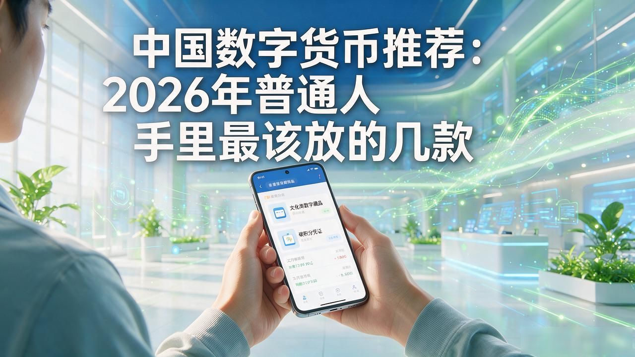 中国数字货币推荐：2026年普通人手里最该放的几款