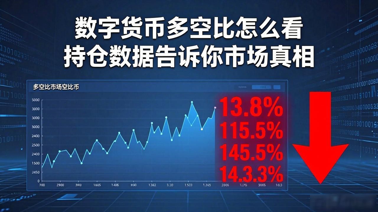 数字货币多空比怎么看 持仓数据告诉你市场真相