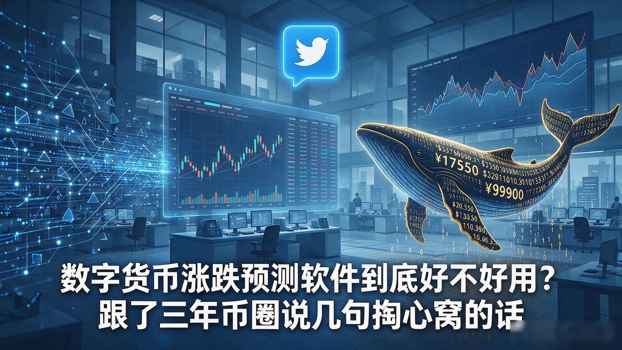 数字货币涨跌预测软件到底好不好用？跟了三年币圈说几句掏心窝的话
