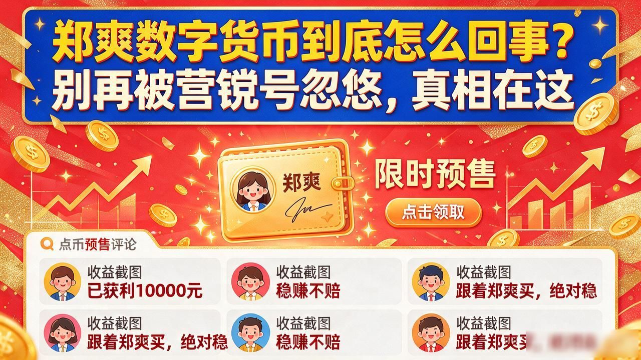 郑爽数字货币到底怎么回事？别再被营销号忽悠，真相在这