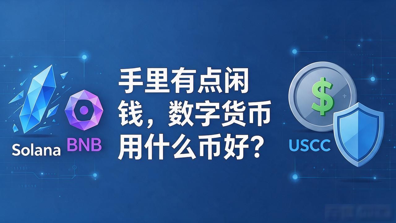 手里有点闲钱，数字货币用什么币好？