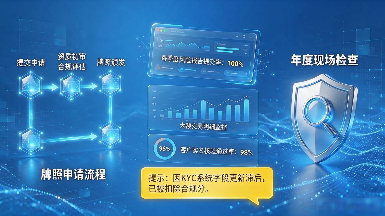 数字货币监管流程全解：牌照申请、日常审查、违规处罚三步走