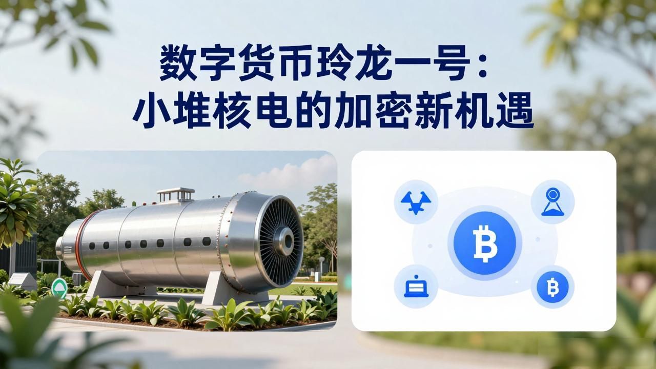 数字货币玲龙一号：小堆核电的加密新机遇