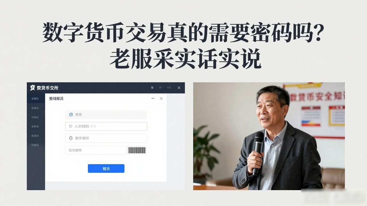 数字货币交易真的需要密码吗？老股民实话实说