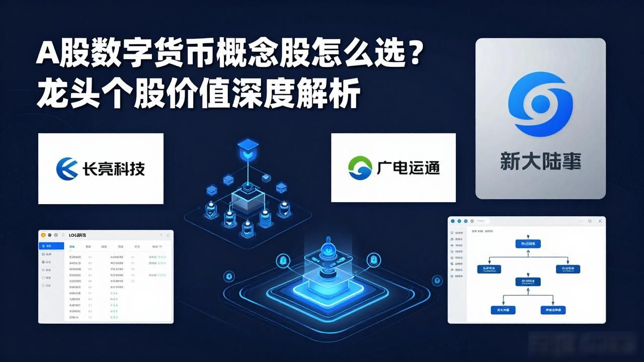 A股数字货币概念股怎么选？龙头个股价值深度解析