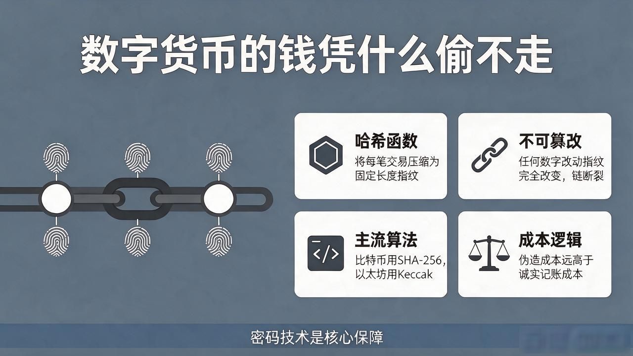 数字货币的钱凭什么偷不走？密码技术才是答案，这篇一次讲透