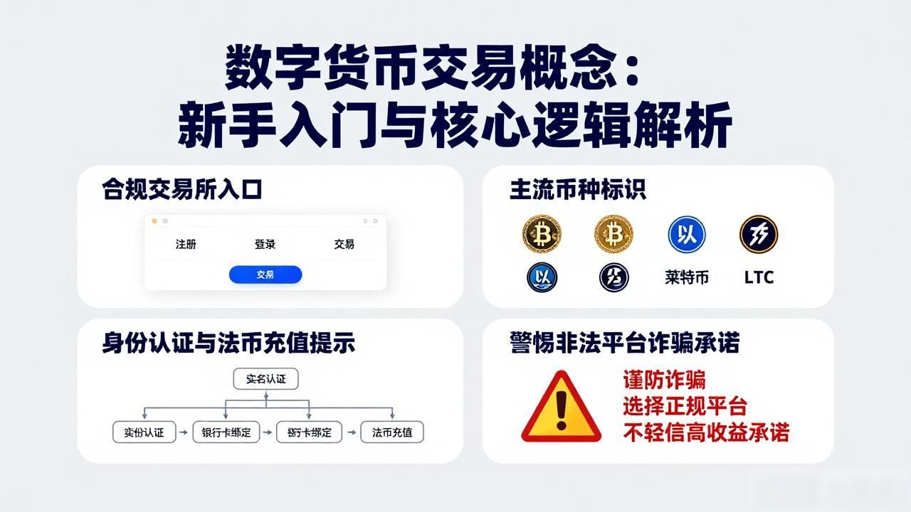 数字货币交易概念：新手入门与核心逻辑解析
