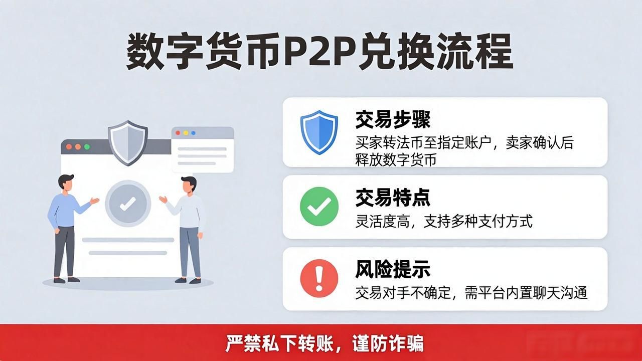 数字货币能换外币吗？一张图看懂兑换全流程