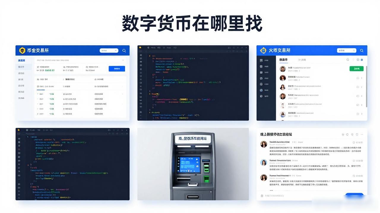 数字货币在哪里找