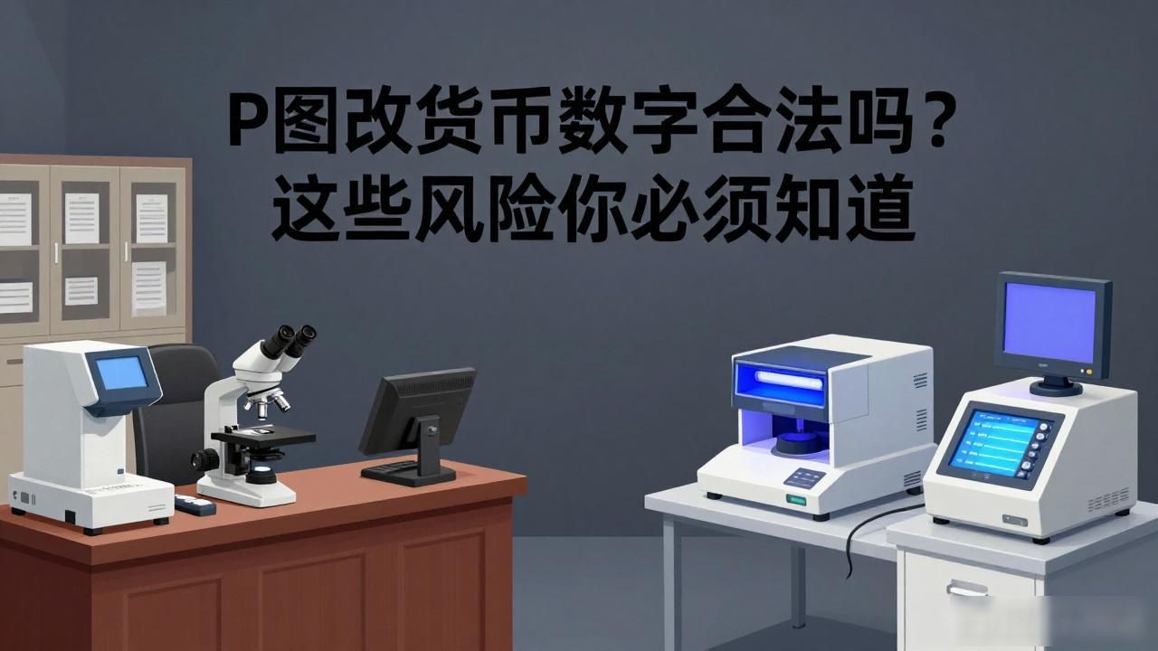 P图改货币数字合法吗？这些风险你必须知道