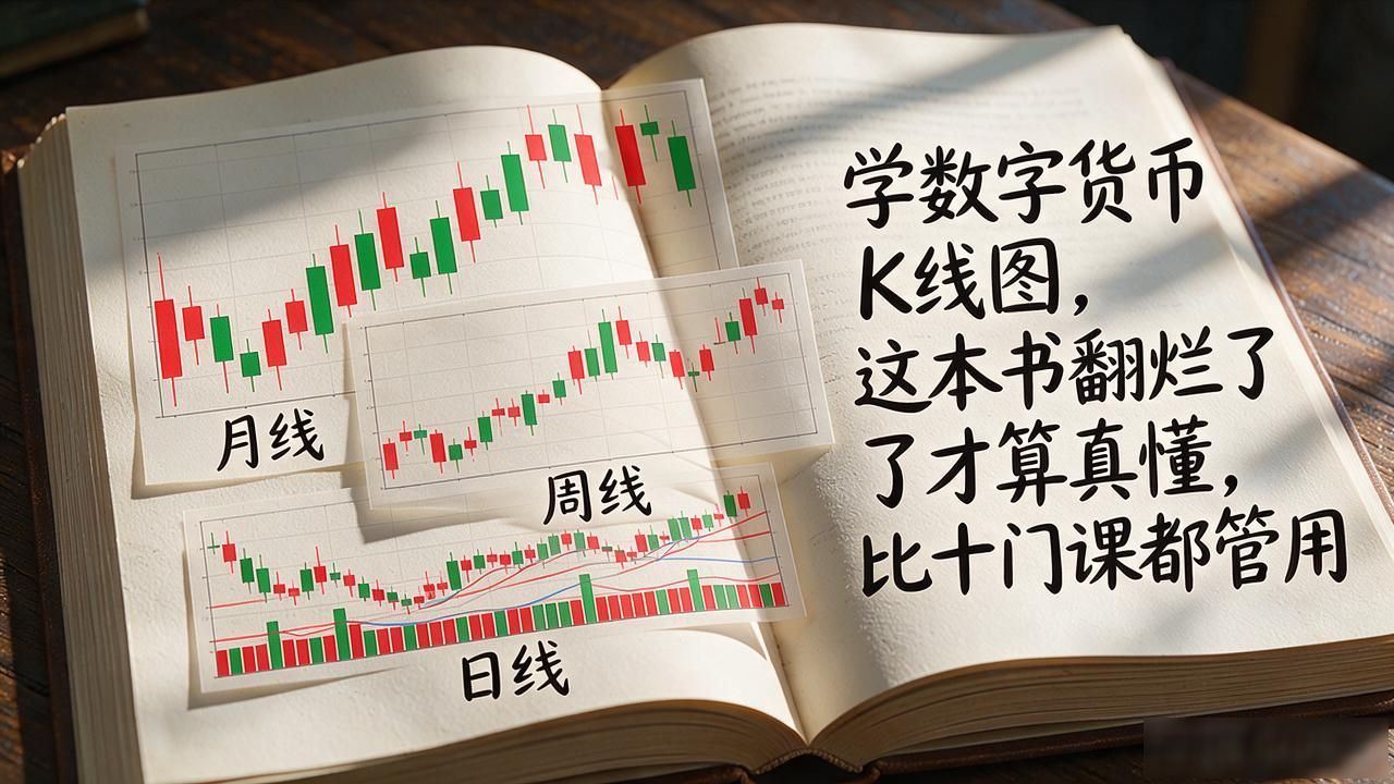 学数字货币K线图，这本书翻烂了才算真懂，比十门课都管用