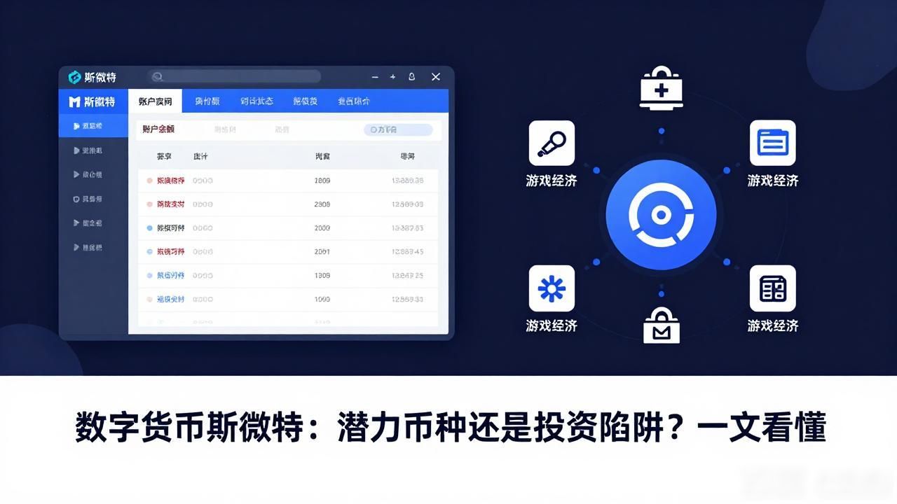 数字货币斯微特：潜力币种还是投资陷阱？一文看懂