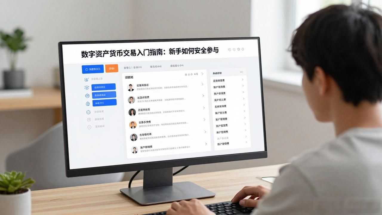 数字资产货币交易入门指南：新手如何安全参与