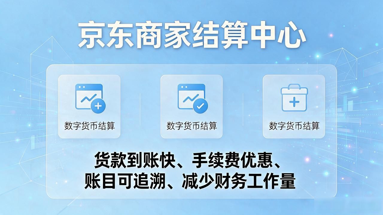 京东怎么用数字货币收货款？商家结算全攻略