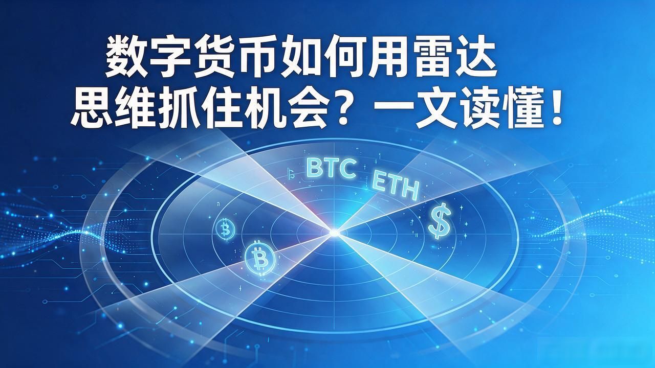数字货币如何用雷达思维抓住机会？一文读懂！